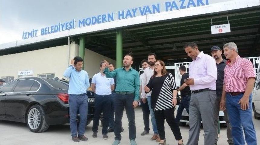 Başkan Doğan, Hayvan Pazarını Ziyaret Etti.