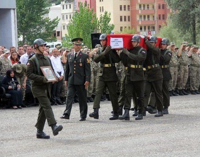 Şehit Jandarma Er Fatih Çaybaşı İçin Tören Düzenlendi