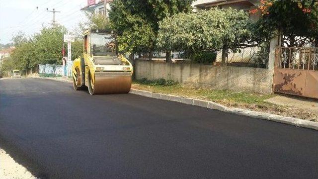 Akçakoca’da Asfaltlama Çalışmaları