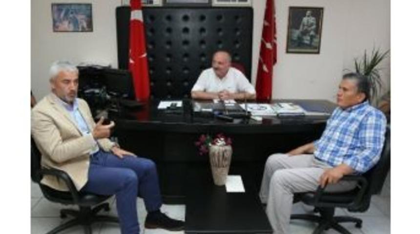 Enver Yılmaz&rsquo;dan Chp&rsquo;ye Ge&ccedil;miş Olsun Ziyareti