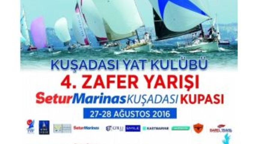 4. Kuşadası Zafer Kupası Yelken Yarışları Başlıyor