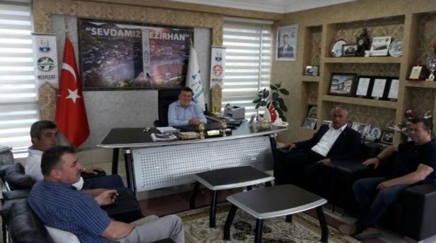 Başkan Yaman&rsquo;dan Vezirhan&rsquo;a Taziye Ziyareti