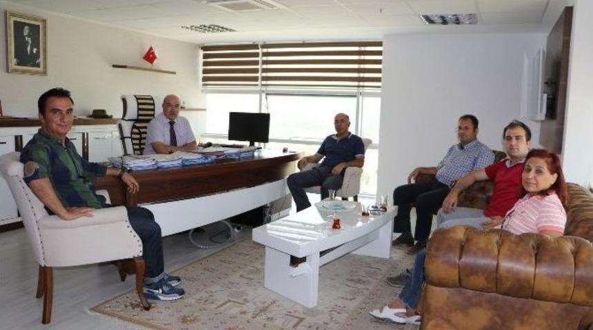 Maski İller Bankası Heyetini Ağırladı