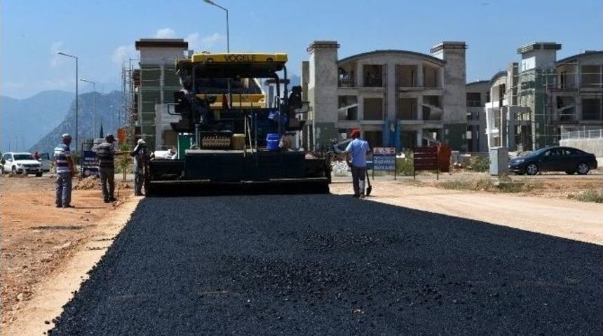 Konyaaltı Karamersin&rsquo;e Sıcak Asfalt