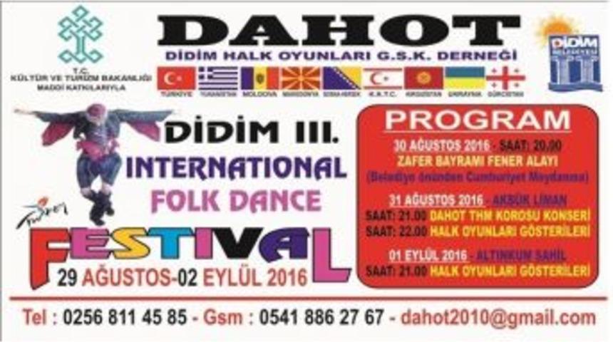 Dahot Halk Festivali 29 Ağustos’ta Başlıyor