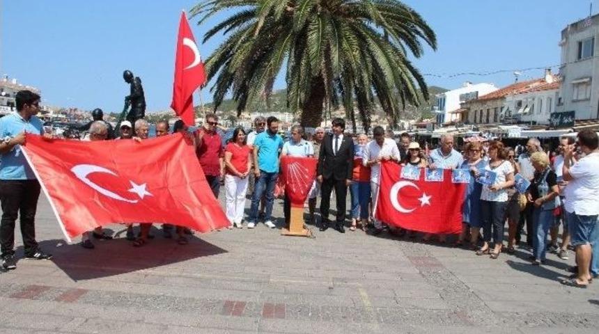 Chp Genel Başkanına Y&ouml;nelik Saldırı Fo&ccedil;a&rsquo;da Kınandı
