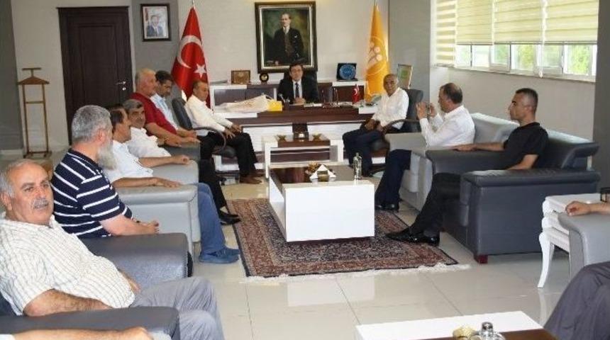 Stk&rsquo;lardan Rekt&ouml;r Kızılay&rsquo;a Ziyaret