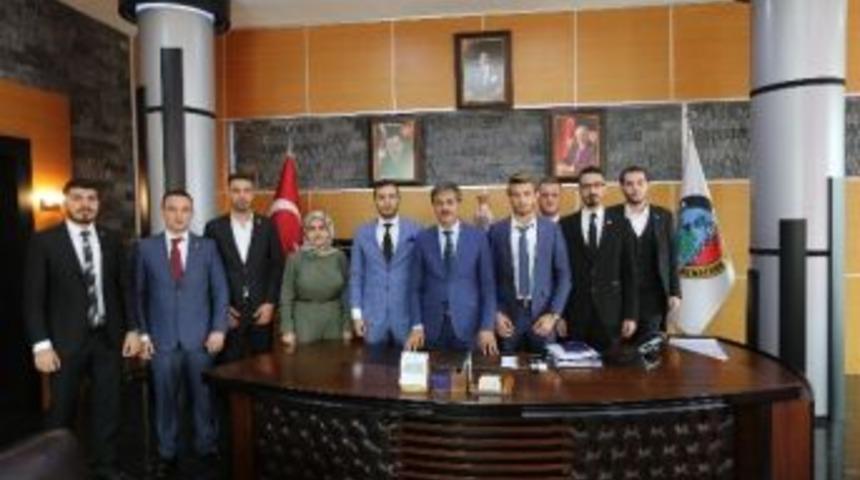 Mbdd&rsquo;den Başkan Alemdar&rsquo;a Ziyaret