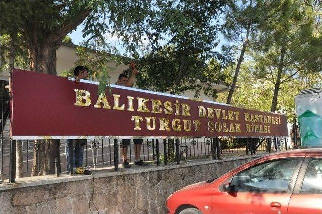 Balıkesir Asker Hastanesi Devredildi