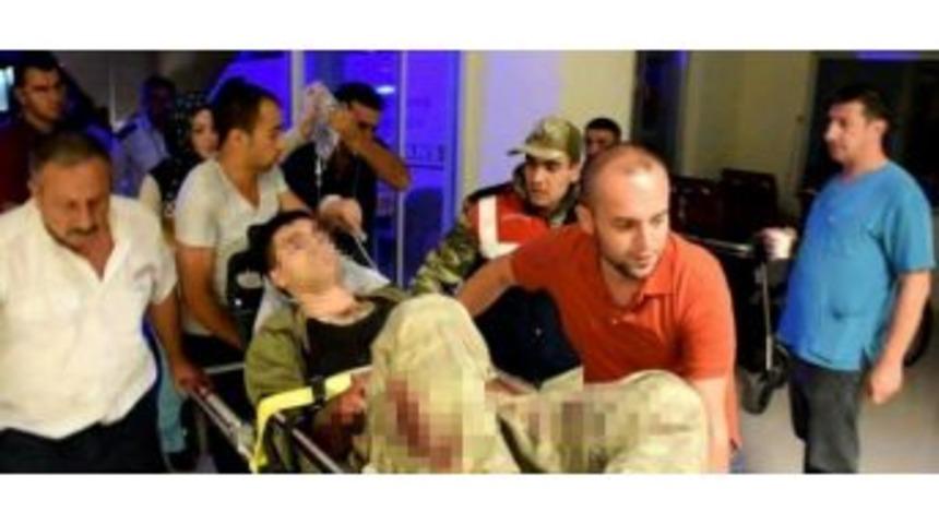 Tokat&rsquo;ta Bir Asker Ağır Yaralandı