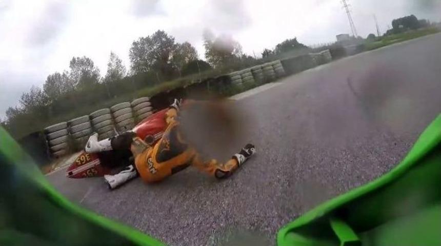 Kenan Sofuoğlu Antrenman Kazasını Sosyal Medya Hesabından Paylaştı