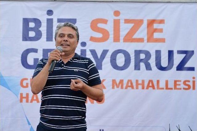 Başkan Uysa, Güzeloluk Mahallesi’ni Ziyaret Etti