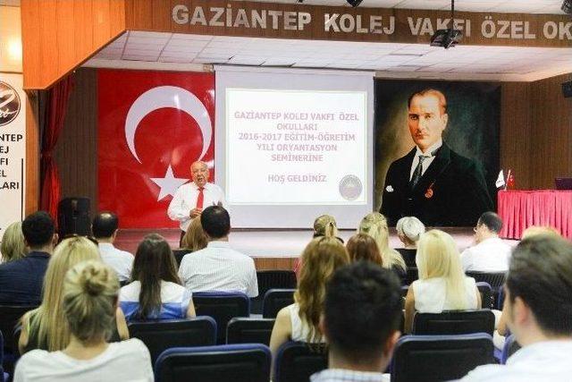 Gaziantep Kolej Vakfı’nda Oryantasyon Eğitimi Başladı