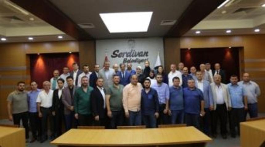 Ak Parti Serdivan Teşkilatından Başkan Alemdar&rsquo;a Ziyaret