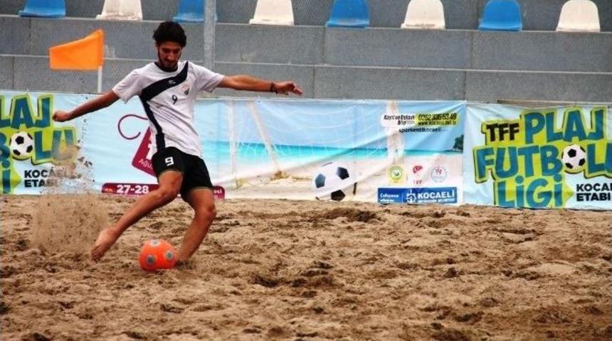 Plaj Futbol Liginde Final Heyecanı