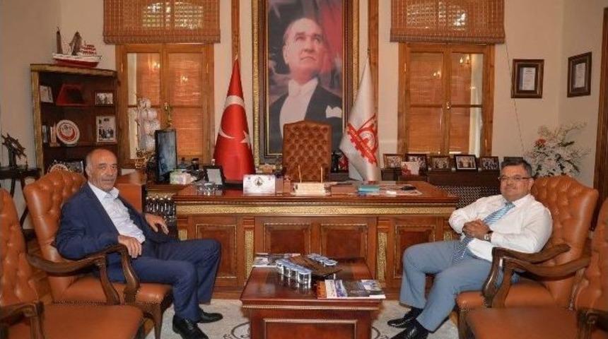 San&ccedil;im&rsquo;den Başkan Yağcı&rsquo;ya Ziyaret