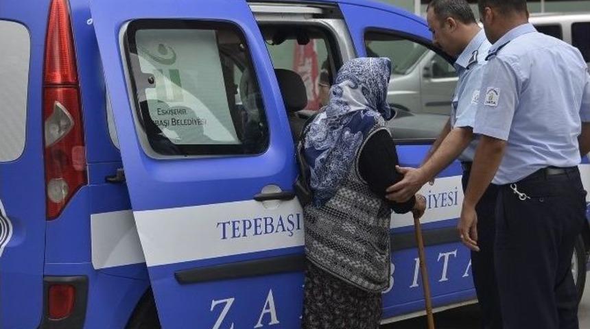 Tepebaşı&rsquo;nda Dilenci Operasyonu