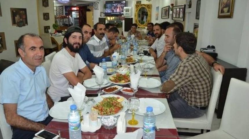 Kesk Basın &Ccedil;alışanları İle Yemekte Bir Araya Geldi