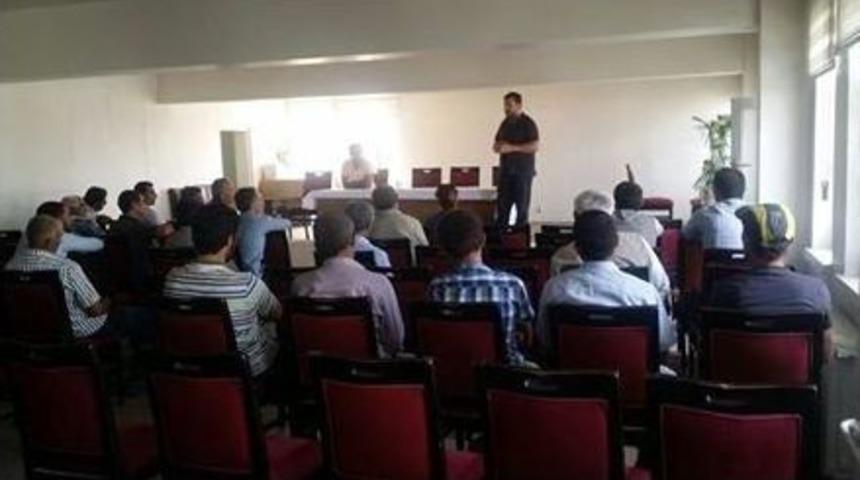 Belediye Personeline İş Sağlığı Ve G&uuml;venliği Semineri