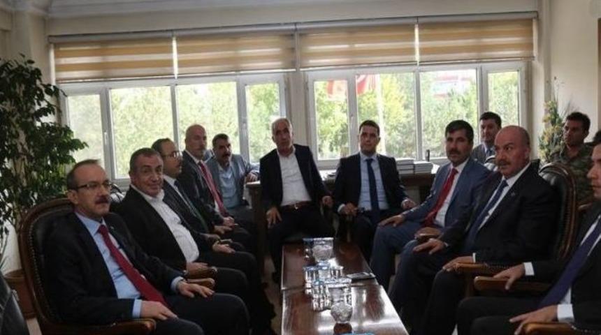 Muş Valisi Yavuz Ve Milletvekili Şimşek Bulanık İl&ccedil;esini Ziyaret Etti