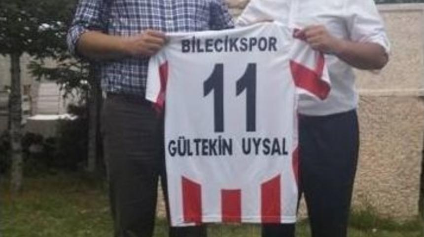 Bilecikspor Başkanı İsmail Cinoğlu&rsquo;dan Dp Genel Başkanı G&uuml;ltekin Uysal&rsquo;a Ziyaret
