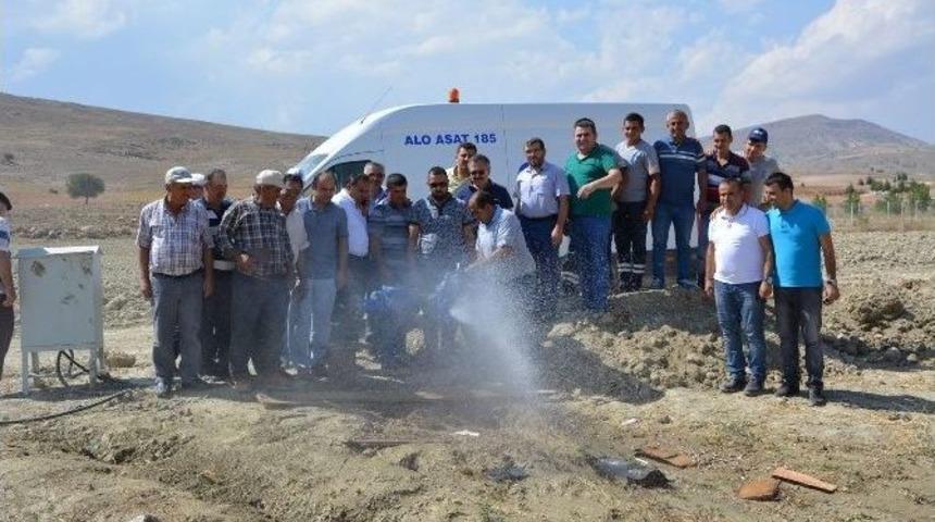 Korkuteli Karabayır Mahallesi’nde Su Sevinci