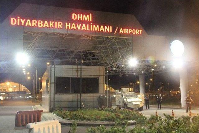 Diyarbakır Havalimanı’na Roketatarlı Saldırı