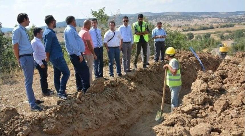 Yıllar &Ouml;nce Yanlış D&ouml;şenen İ&ccedil;me Suyu Hattı Yenilendi