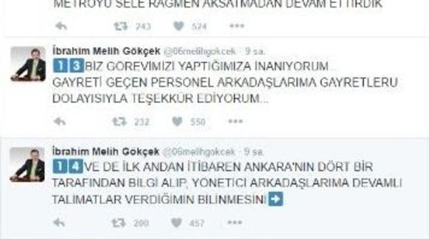 Başkent&rsquo;te Şiddetli Yağış