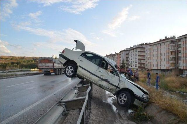 Tosya’da Trafik Kazası: 1 Yaralı