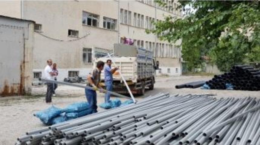 &Ccedil;emişgezek K&ouml;ylerinde Onarım &Ccedil;alışmaları Başladı