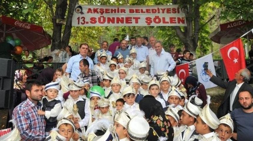 Akşehir Belediyesi 13. Geleneksel S&uuml;nnet Ş&ouml;leni Yapıldı