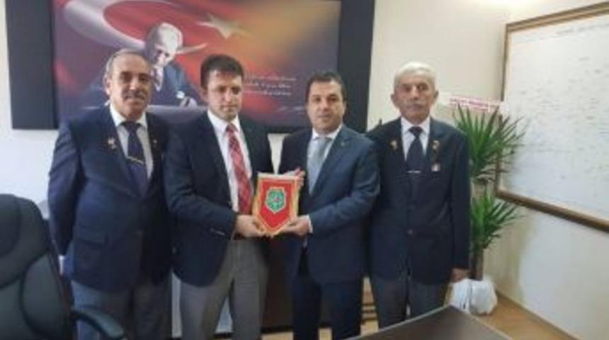 Gazilerden Kaymakam Polat&rsquo;a Ziyaret