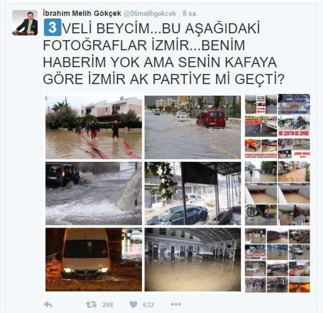 Gökçek’ten, Chp’li Ağbaba’ya Cevap