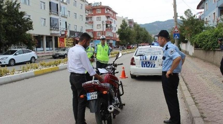 Şehir Merkezinde Trafik Denetimleri Sıklaştırıldı