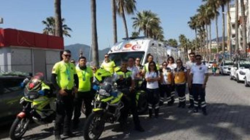 Marmaris&rsquo;te 112 Ekibi Saldırıya Uğradı