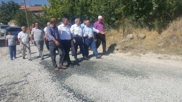 Milletvekili Mustafa Şahin Hekimhan’da İncelemelerde Bulundu