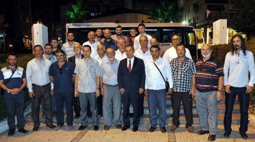 Kdz. Ereğli&rsquo;deki Din G&ouml;revlileri Şehit Halisdemir&rsquo;in Şehitliğini Ziyaret Etti