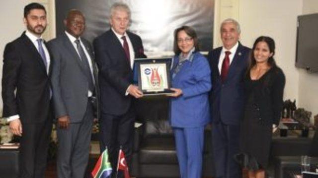 Güney Afrika Heyetinden Ebso’ya Ziyaret