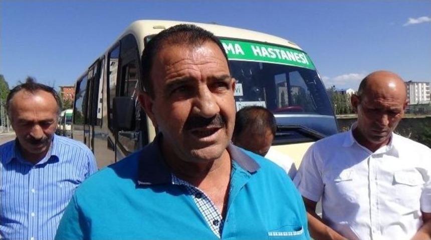 Kars&rsquo;ta Dolmuş&ccedil;uların G&uuml;zergah İsyanı