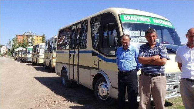 Kars’ta Dolmuşçuların Güzergah İsyanı