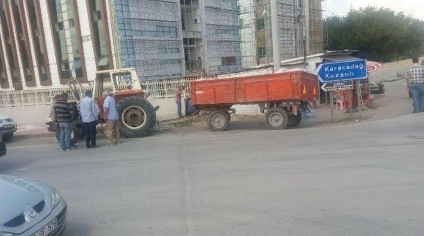 Kulu&rsquo;da Trafik Kazası: 1 Yaralı