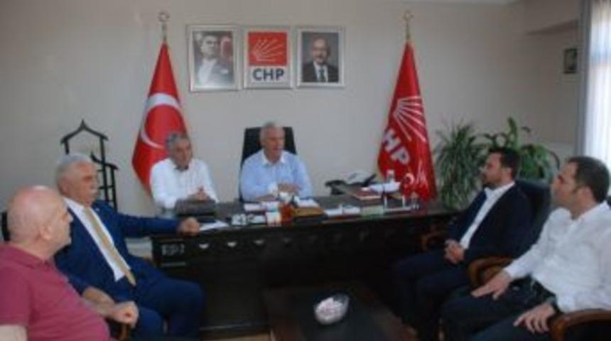 Ak Parti&rsquo;den Chp&rsquo;ye Ge&ccedil;miş Olsun Ziyareti