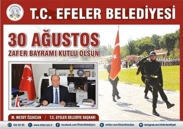 Başkan Özakcan’ın 30 Ağustos Zafer Bayramı Mesajı