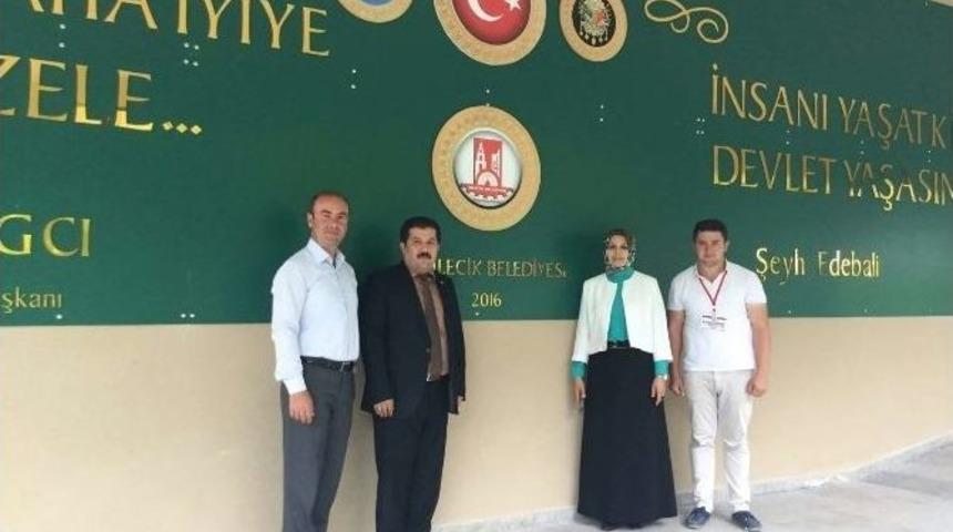 Bilecik İl Milli Eğitim M&uuml;d&uuml;r&uuml; Durmuş Tarih Şeridi&rsquo;ni Gezdi