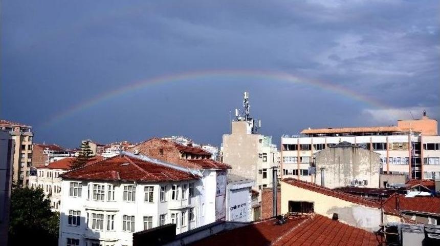 Eskişehir&rsquo;de G&ouml;kkuşağı G&uuml;zelliği