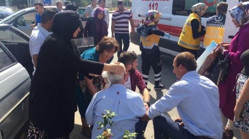 &Ccedil;orum&rsquo;da Trafik Kazası: 1 Yaralı