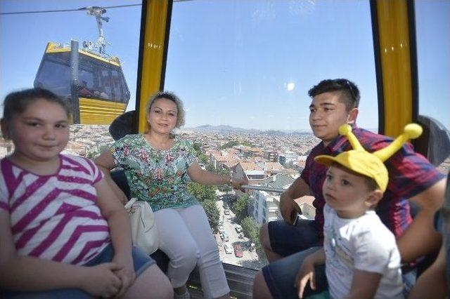 Şentepe Teleferiğinin Bakımı Tamamlandı