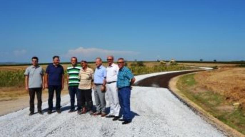 Biga&rsquo;da 40 Kilometrelik K&ouml;y Yolu Asfaltlandı