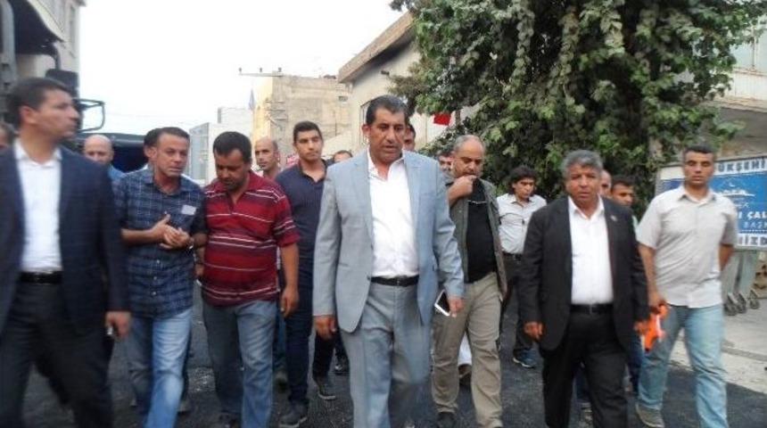 Belediye Başkanı Atilla Prestijli Caddeyi İnceledi